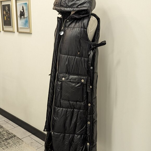 Soul of Mu Long black vest. One size fits all - Picture 2 of 5